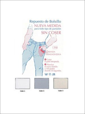 Botón Fil repuesto de bolsillos
