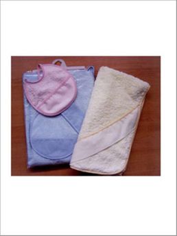 Botón Fil capas de baño y babero – punto de cruz