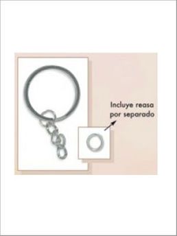 Botón Fil anilla llavero