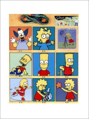 Botón Fil kits medio punto y punto de cruz – the Simpsons